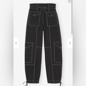 Ganni High-Waist Pocket Pants